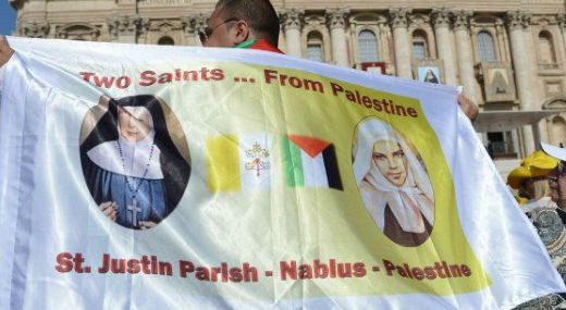 Palesztin szentjei lettek a katolikus egyhznak