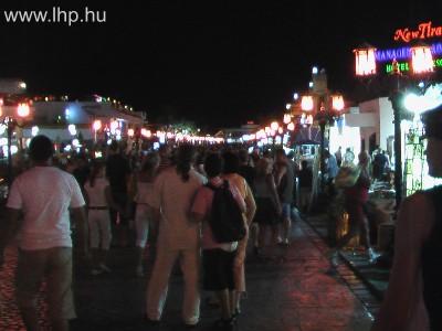 Sharm el-Sheikh, Naama bay, Egyiptom