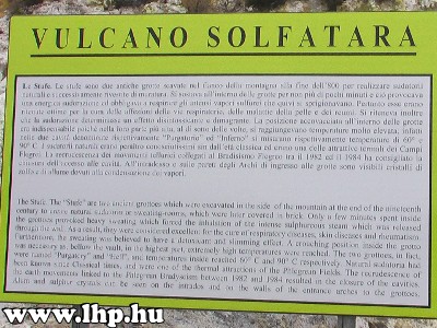 Olaszorszg - Vulcano solfatara