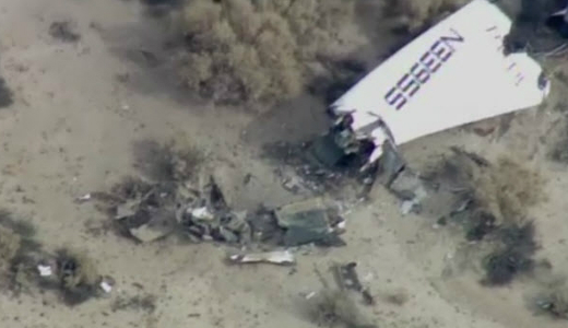 Lezuhant a SpaceShipTwo magnrhaj