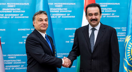 Orb�n: v�zumk�nny�t�st tervez Magyarorsz�g �s Kazahszt�n