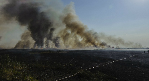 L�ngol a hortob�gyi puszta