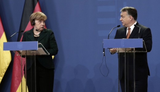 Angela Merkel megint odadftt egyet Orbn Viktornak