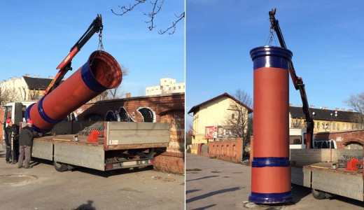 Simicskk visszatettk az oszlopokat, amelyeket a fvros lebontott