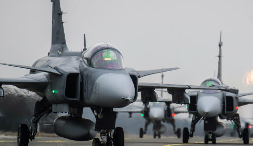 Riasztottk a kecskemti Gripeneket