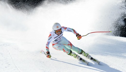 Mikls Edit risit versenyzett Lake Louise-ban