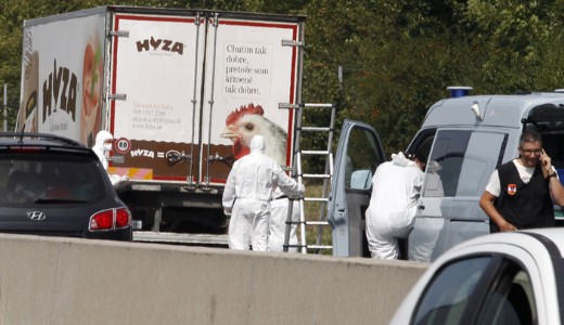 V�dat emeltek a h�t�kocsiban megfulladt 71 menek�lt �gy�ben