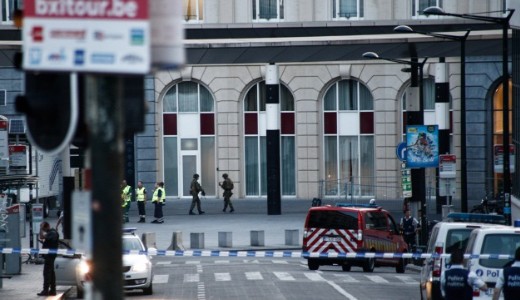 Agyonl�ttek egy terrorist�t a br�sszeli f�p�lyaudvaron