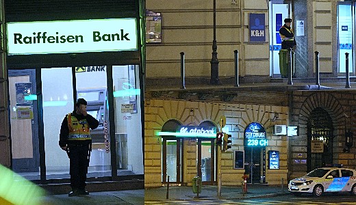 Rendrk riztk a bankokat az jszaka