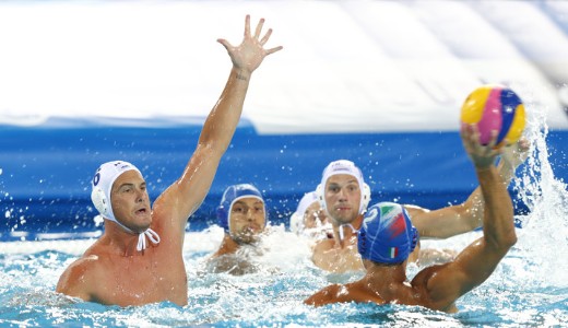 Hatalmas csat�ban d�ntetlent j�tszott a magyar f�rfi v�zilabda csapat az olaszok ellen