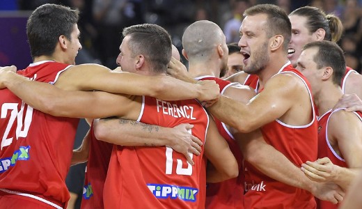 Sz�p volt fi�k: legy�zte a rom�nokat a magyar f�rfi kos�rlabda-v�logatott 