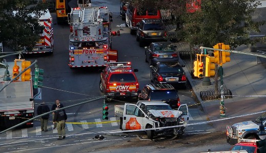 Terrort�mad�s New Yorkban: nyolc halott, sok s�r�lt