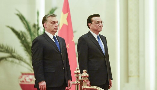 Orb�n Viktor fogadta a k�nai minisztereln�k�t