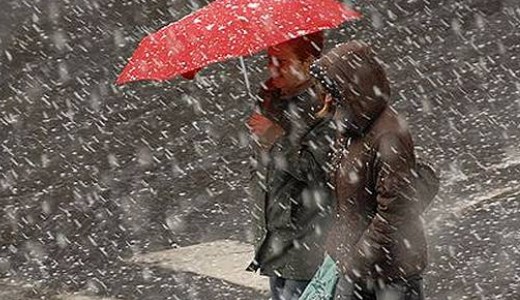 J�n az es�, havas es�