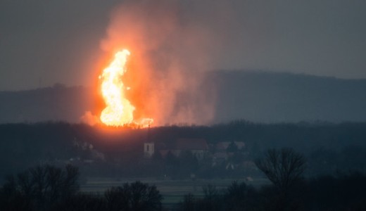 Robban�s Ausztri�ban: le�ll�tott�k a f�ldg�zeloszt� termin�lt