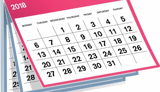 Itt vannak a pihen�napok: hossz� h�tv�g�k sora v�r r�nk 2018-ban