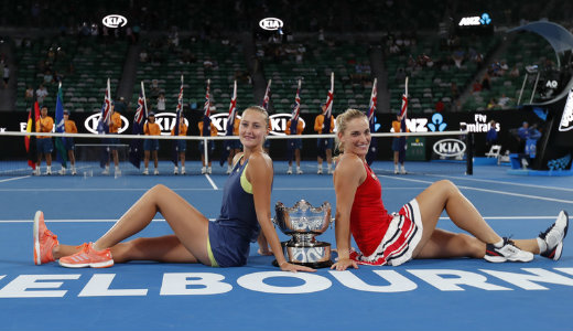 Babos T�mea Grand Slam-bajnok p�rosban, t�rt�nelmet �rt az AusOpenen