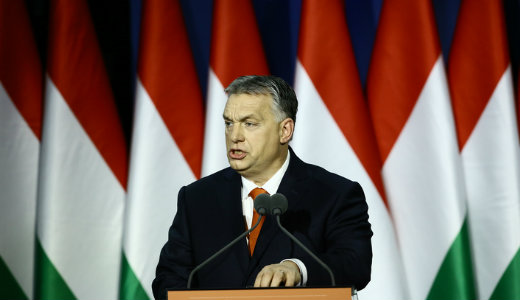 Orb�n felt�n�en sokat szidta az ellenz�ket