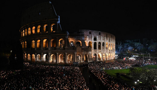 Nagyp�nteki kereszt�t R�m�ban 