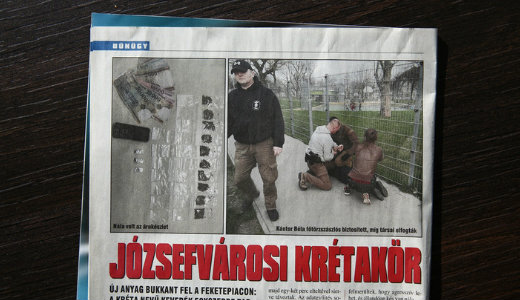 �j drog jelent meg J�zsefv�rosban: a kr�ta