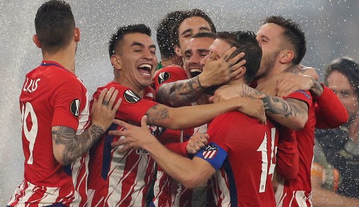 Szerencs�tlen volt a Marseille, az Atl�tico nyerte az Eur�pa Lig�t