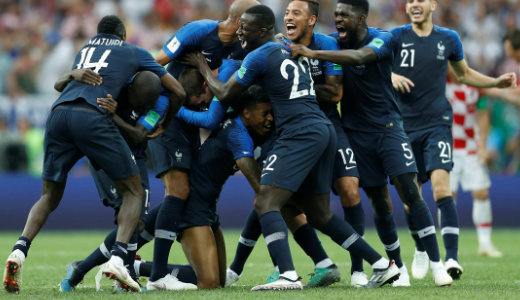 Franciaorsz�g vil�gbajnok: 4-2 a d�nt�ben a horv�tok ellen