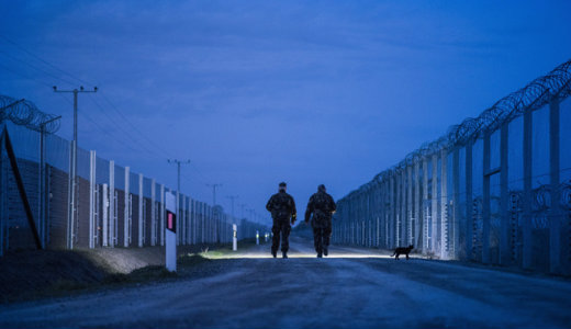 Gyilkoss�g miatt k�r�z�tt iraki f�rfit fogtak a hat�ron