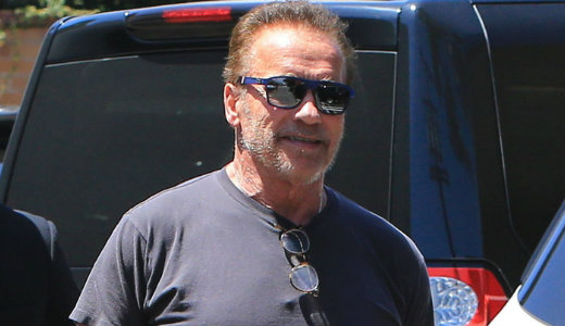Arnold Schwarzeneggert nem engedt�k be a budapesti Gucciba
