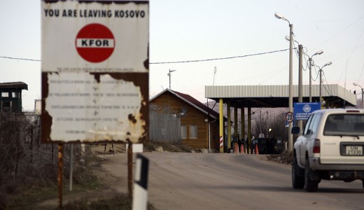 Nem engedn�k be Koszov�ba a szerb rendsz�m� aut�kat