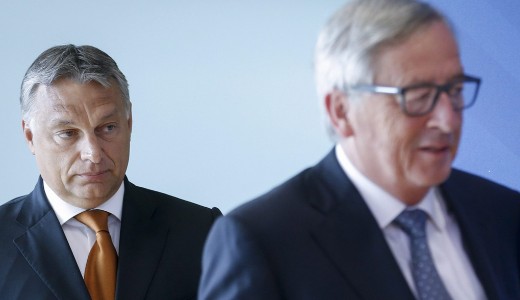 Orb�n Junckernek: Aki Marx-szobrot koszor�z, az idegengy�l�letb�l ne oktasson senkit