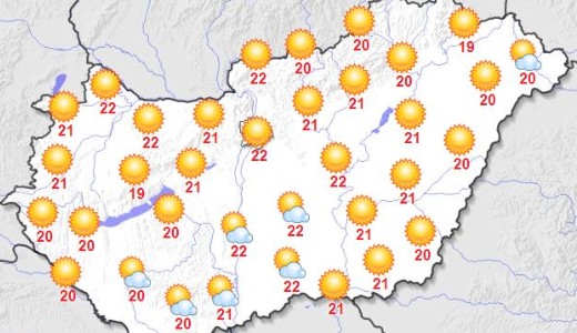 Hol �s mikor lehet z�por a hossz� h�tv�g�n?