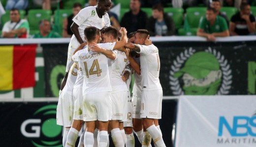 A Fradi idegenben is nyert, sim�n tov�bbjutott a BL-selejtez�n