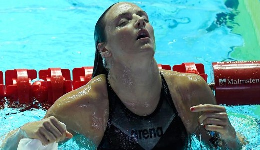 Vizes-vb - Hossz� Katinka az el�d�nt� ut�n: 