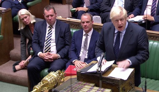 Boris Johnson elvesz�tette a t�bbs�g�t a brit als�h�zban