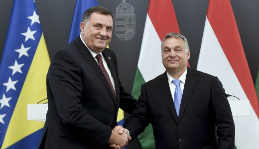 Mi�rt tal�lkozik annyit Orb�n Viktor a boszniai szerb vez�rrel, Milorad Dodikkal?
