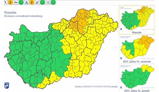 Leszakadt az g Szegeden s Miskolcon