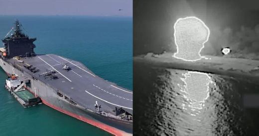 Megsemmis�tett�k az amerikaiak az ir�ni terror�llam dr�nanyahaj�j�t �s vele egy�tt a teljes iszlamista hadiflott�t